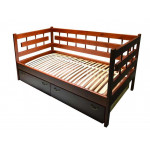 Деревянные кровати с тремя спинками