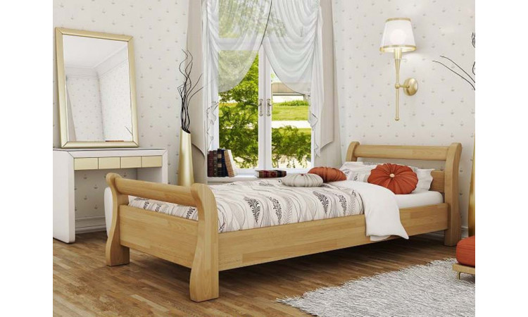 Кровать Прага детская из массива березы