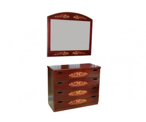 Комод Галатея с зеркалом из березы