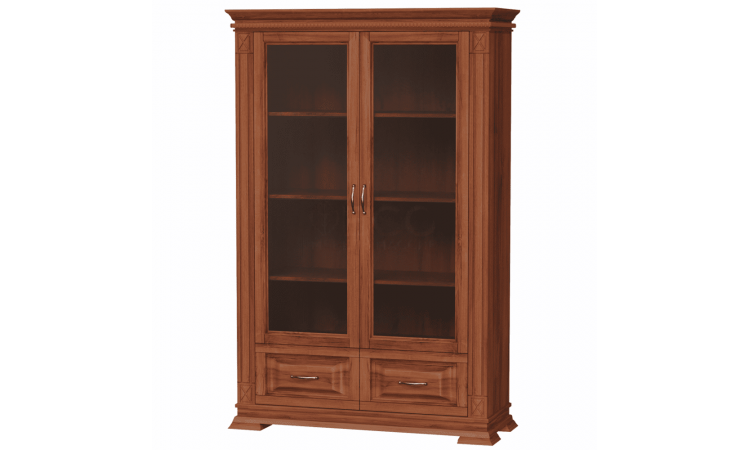 Книжный шкаф Верди 108 из массива